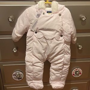 New Jacadi baby girl one piece coat 🧥🌸💕